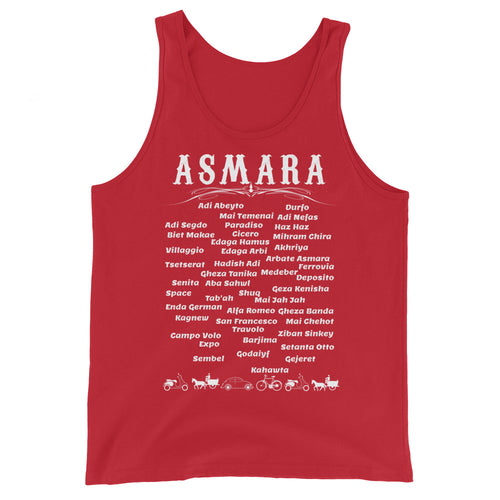 I Love Asmara - Gezawtna Unisex Tank Top