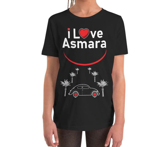Youth Short Sleeve T-Shirt - I Love Asmara