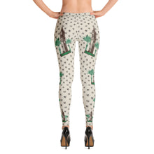 Load image into Gallery viewer, Leggings - Asmara Cathedral &amp; Palm Trees - Hearts