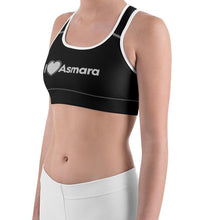 Load image into Gallery viewer, Sports bra - iLoveAsmara Black