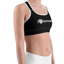 Load image into Gallery viewer, Sports bra - iLoveAsmara Black
