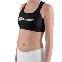 Load image into Gallery viewer, Sports bra - iLoveAsmara Black