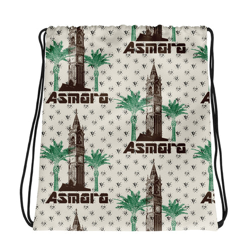 Drawstring bag - Cathedral & Palm Trees