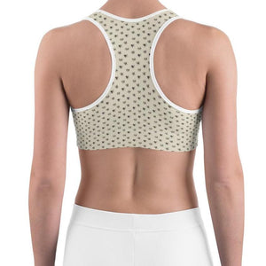 Sports bra - Asmara Cathedral & Palm Tree - Hearts