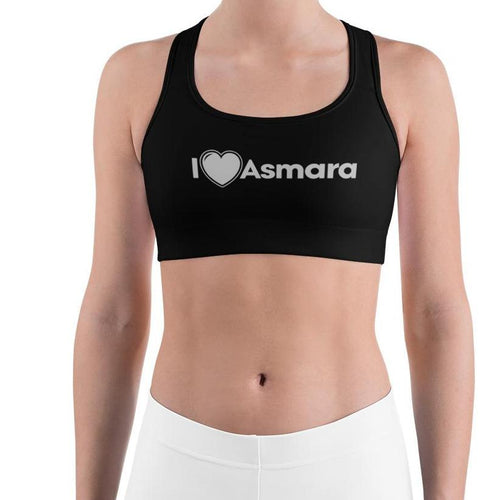 Sports bra - iLoveAsmara Black