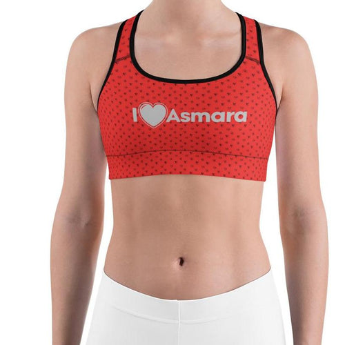 Sports bra - iLoveAsmara - Red