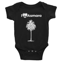 Load image into Gallery viewer, I Love Asmara Palm Infant Bodysuit