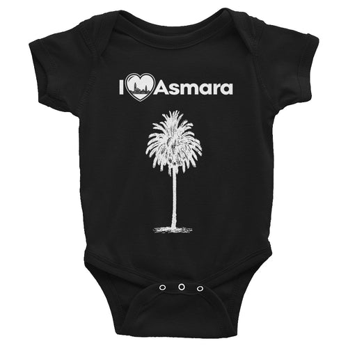 I Love Asmara Palm Infant Bodysuit