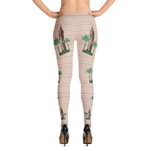 Load image into Gallery viewer, Cathedral &amp; Palm Tree Leggings