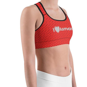 Sports bra - iLoveAsmara - Red