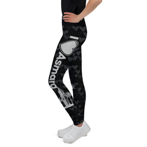 Youth Leggings - iLoveAsmara -  Gray