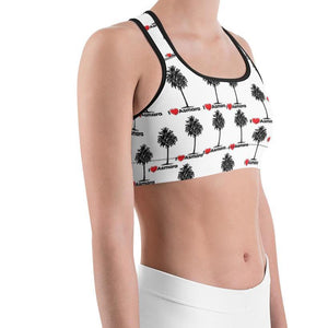 Sports bra - iLoveAsmara Palm Tree