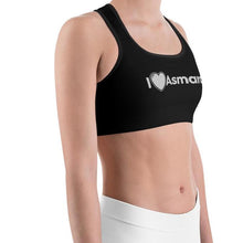 Load image into Gallery viewer, Sports bra - iLoveAsmara Black