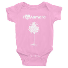 Load image into Gallery viewer, I Love Asmara Palm Infant Bodysuit