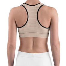 Load image into Gallery viewer, Sports bra - Asmara Cathedral &amp; Palm Trees